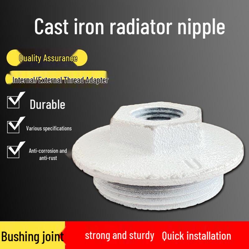 Xinyu NT047 Litinový radiátor Instalatérské přípojky