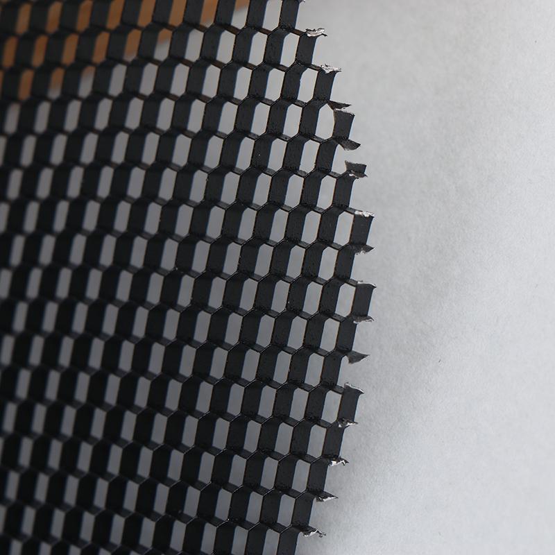 Led Soft Light Shade Hood Downlight Spotlight Round Honeycomb Mesh Cover Black Anti-Glare Anti-Dazzling Light Aluminum