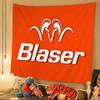 Blaser Logo Tapestry Art Printing Japanese Wall Tapestry Anime Wall Hanging Home Decor
