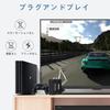 RCA to HDMI CVBS AV to HDMI Video Audio Conversion Audio Compatible 1M HDMI RCA USB and Japanese Instruction J-Wonlyus Converter, Converter, &