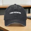 I Had Potential Casual Baseball Cap Summer Trucker Hat Wholesale Hiking Fishing Hip Hop Hats UnisexTeens Yk Cute Baseball Caps