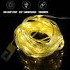 Camping String Lights,33Ft Light with Lanterns (2 in 1 Design),Camping Lights 2000mAh,IPX6 Waterproof,Rechargeable Flashlights
