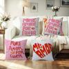 Anime More Amore Por Favor Cushion Cover Pillowcase Upholstery Sofa Throw Pillow Home Decor Pillowcas