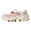 Pantofi Mary Jane Adifom Megajane Liberty London x Originals Femei Albi Roșii Adidași JS1327