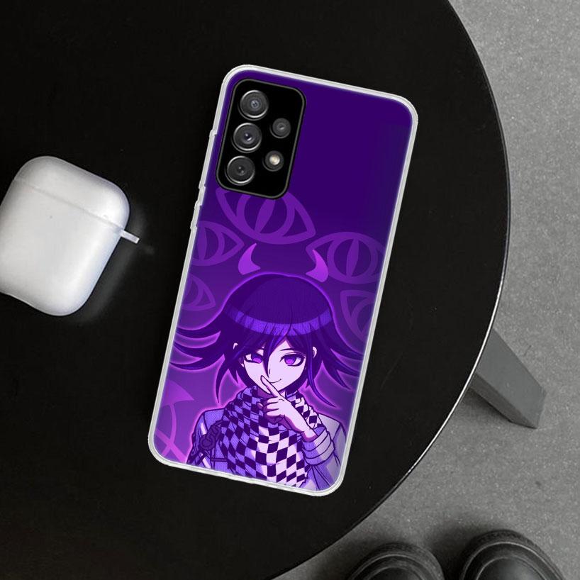 Danganronpa Kokichi Ouma Phone Case Cover for Samsung Galaxy A12 A22 A32 A52 A72 A02S A51 A50S A31 A20S A10S Note 20 Ultra 10 Pl