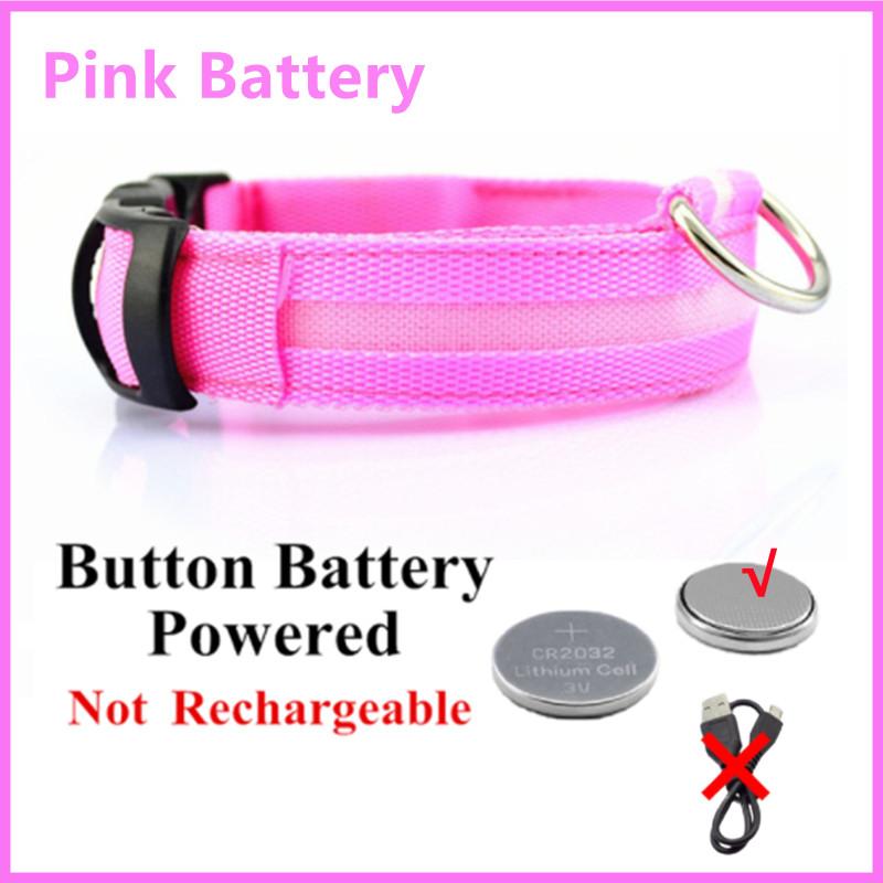 LED leuchtendes Hundehalsband, verstellbar, blinkend, wiederaufladbar, leuchtendes Halsband, Nacht-Anti-Verlust-Hundelicht-Geschirr für kleine Hunde, Haustierprodukte