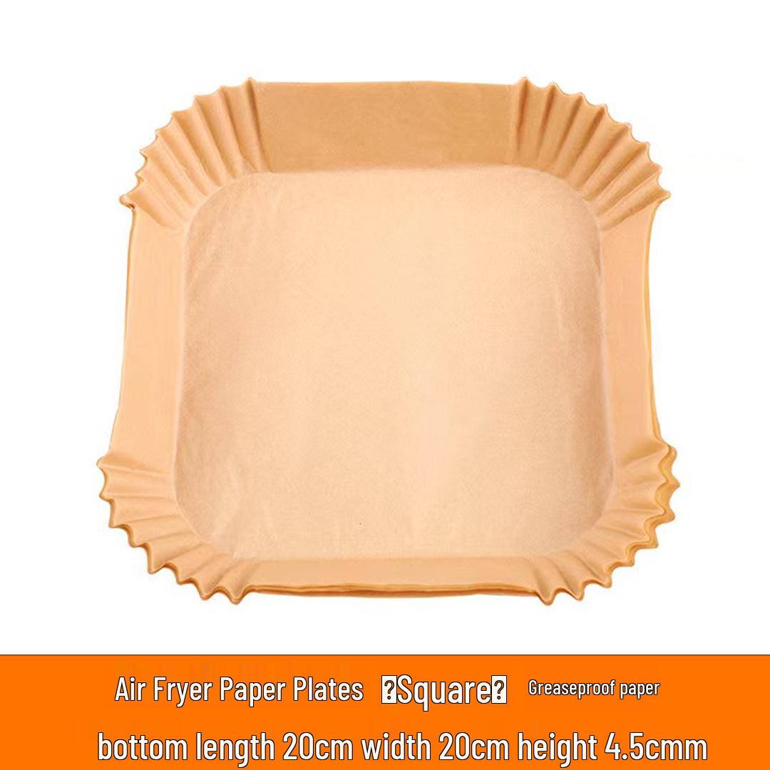 

Квадратный поддон из масловпитывающей бумаги для аэрофритюрницы для выпечки и барбекю