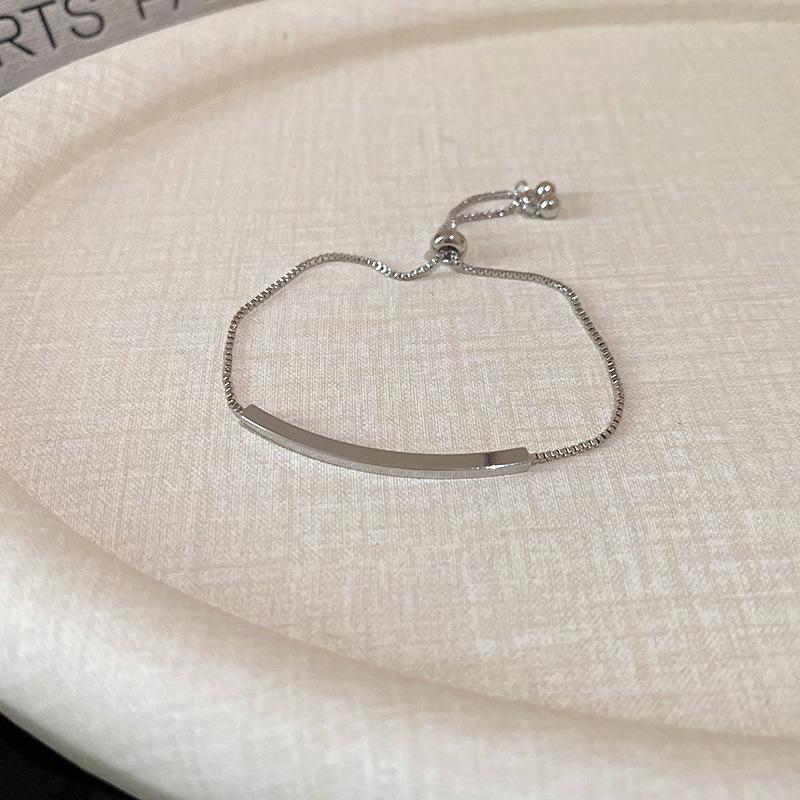 Elegante Geometrische Zirkonia Armband voor Damesmode - Veelzijdig, Trendy Bangle Sieraden