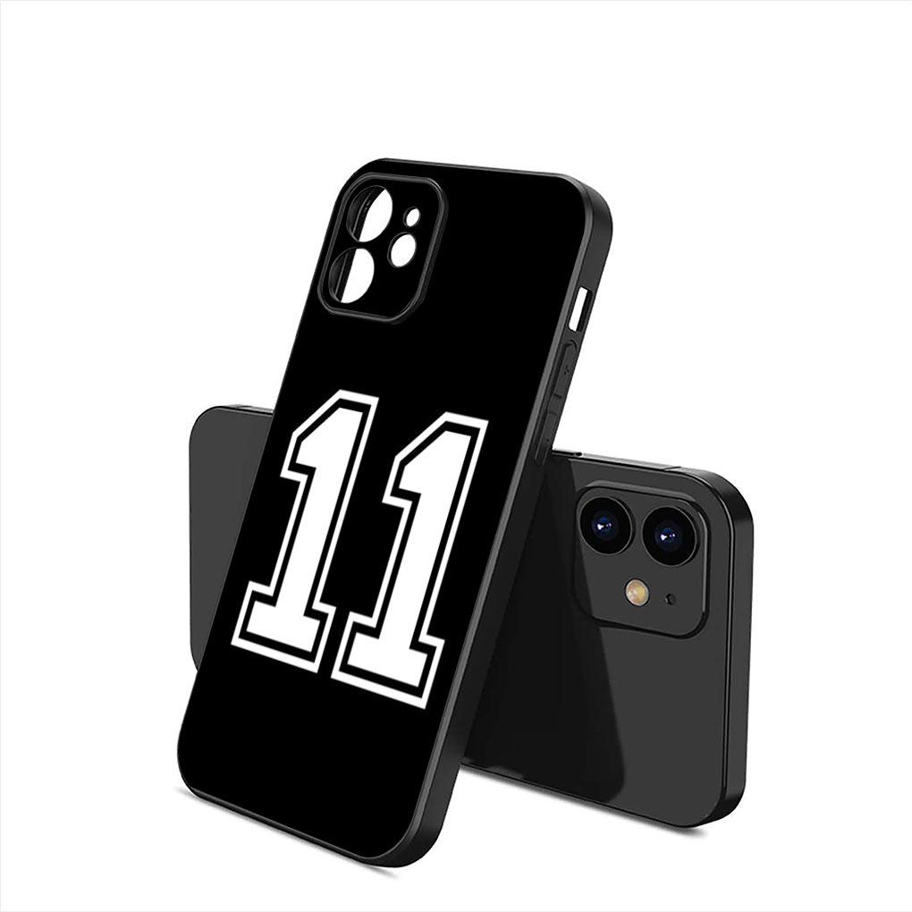 Number Football Baseball No 8 22 23 24 10 Cover for Apple iPhone 15 14 Plus 13 12 Mini Pro Max XR + 13Pro 14+ 15+ Case