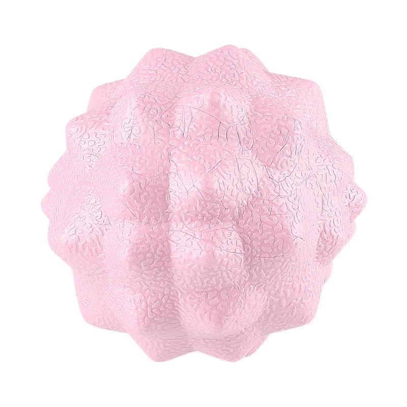 Pink Durian Massage Ball: Foot, Back, Shoulder, and Neck Relaxation Roller.