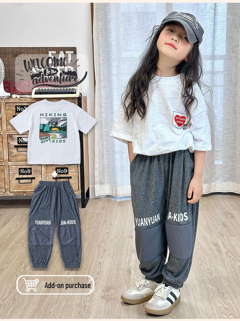 Japanese Kids' T-shirt: Quick-Dry Bamboo Cotton Short Sleeve for Boys and Girls