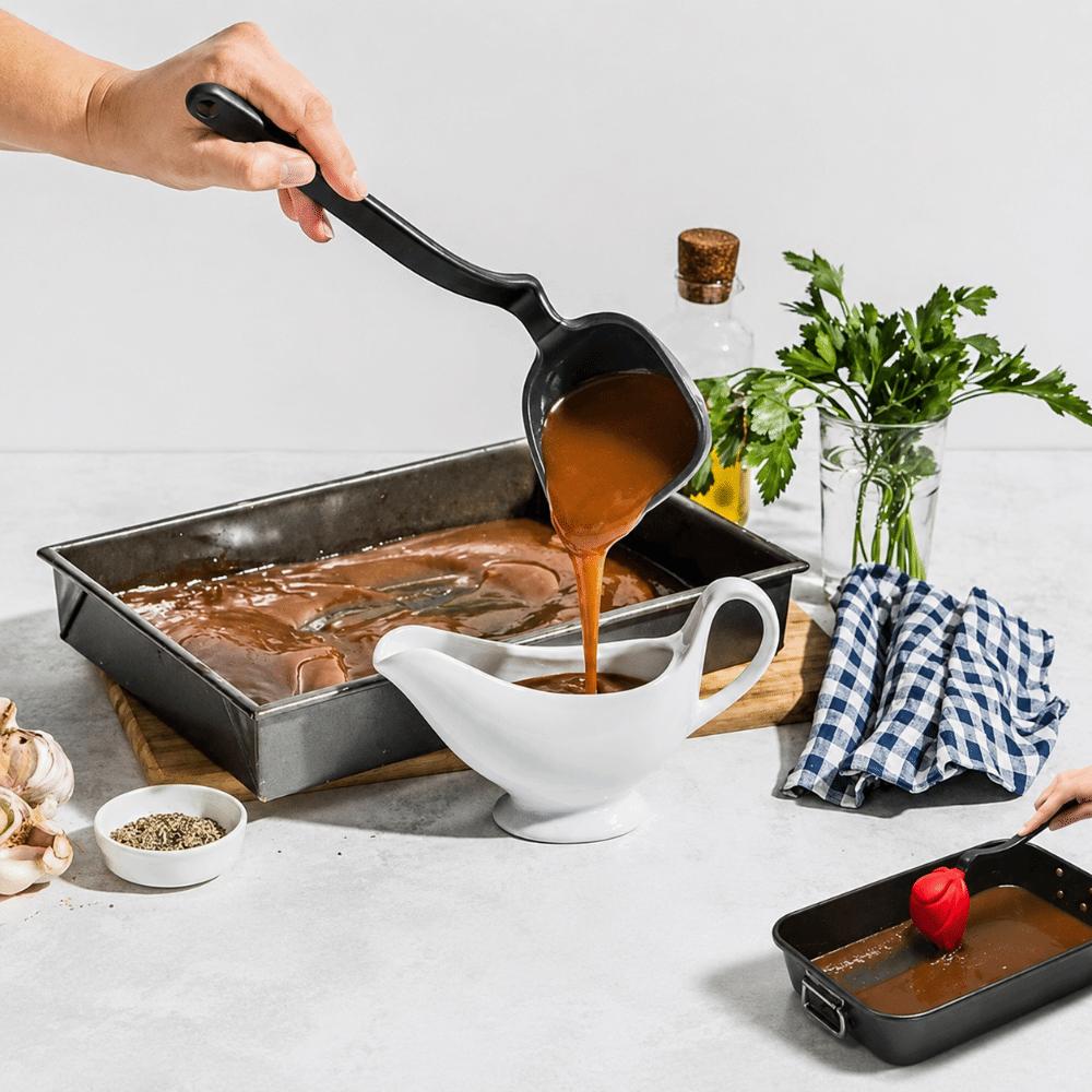 Anti Scalding Silicone Spatula Multifunctional Cooking Utensils Tool  Restaurant