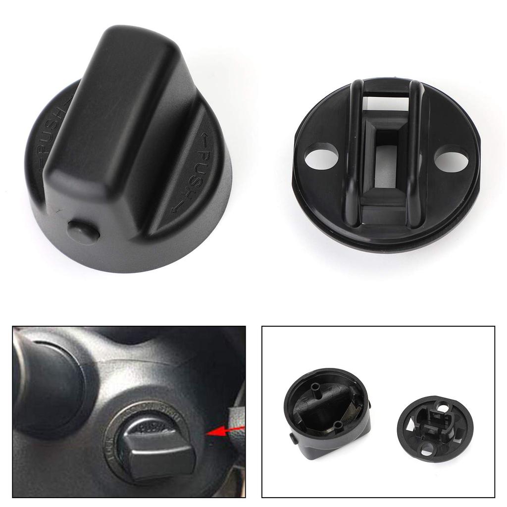 Artudatech Automotive Parts Mazda Speed 6 Ignition Key Knob Push Turn Switch Base Mount Set - CX-7 CX-9 & (2PCS)