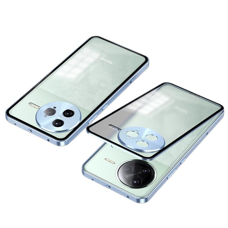 

Metal Snap-Button Phone Case for Redmi K80/K80pro & POCO F7pro (International Version) Redmi K80