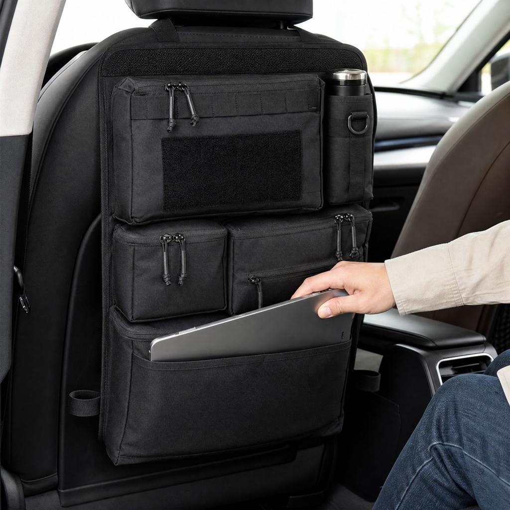 Car with Multiple Pockets - Multifunctional Hanging Storage Bag
