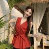 Stylish French Chic Twisted Sleeveless Tank Top – New Summer Arrival, Slim-Fit & Flattering Vacation Wear