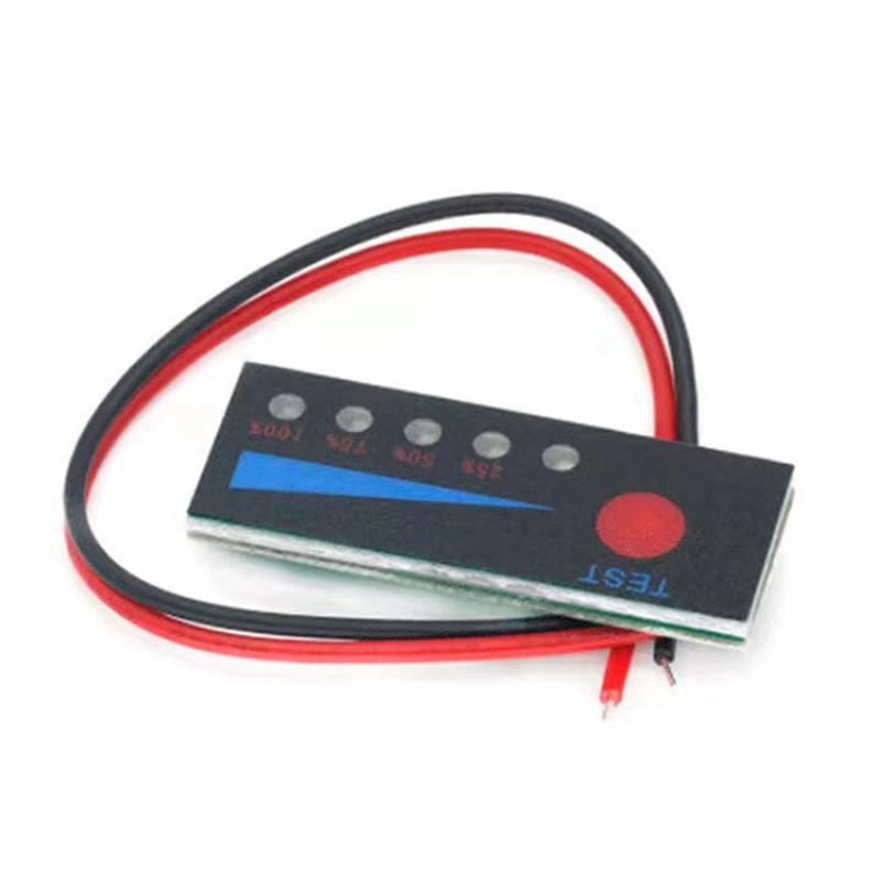 -FQYL Display Tester High Quality 3.7V Lithium Battery Capacity Indicator 2S Battery Level Indicator