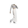 adidas Originals Atlanta Weitbein-Trainingshose Damen Unterteile Weiß JD6384