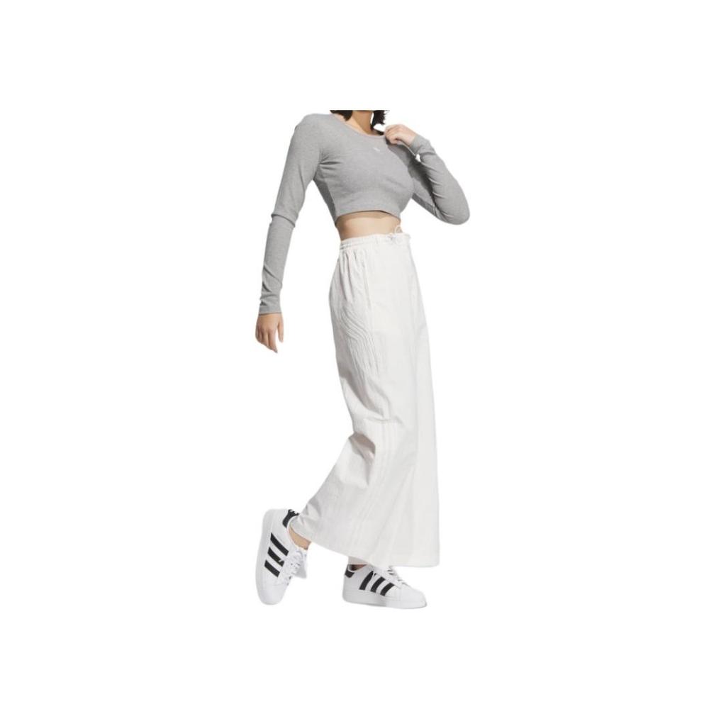 adidas Originals Atlanta Weitbein-Trainingshose Damen Unterteile Weiß JD6384