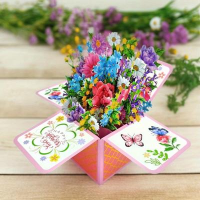 3D-Popup-Karten, lustige Muttertagskarten von Töchtern an Söhne, Geburtstagskarten für Mütter mit Notizkarten und Umschlägen