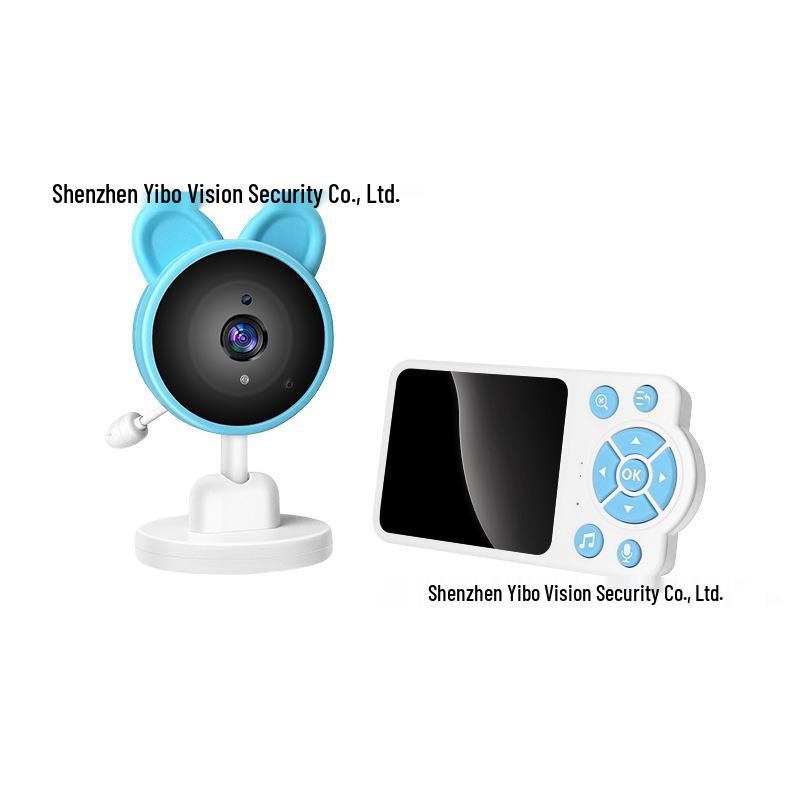 2.8" Wireless Baby Monitor with Cry Detection, Night Vision, Two-Way Talk, and Feeding Timer.