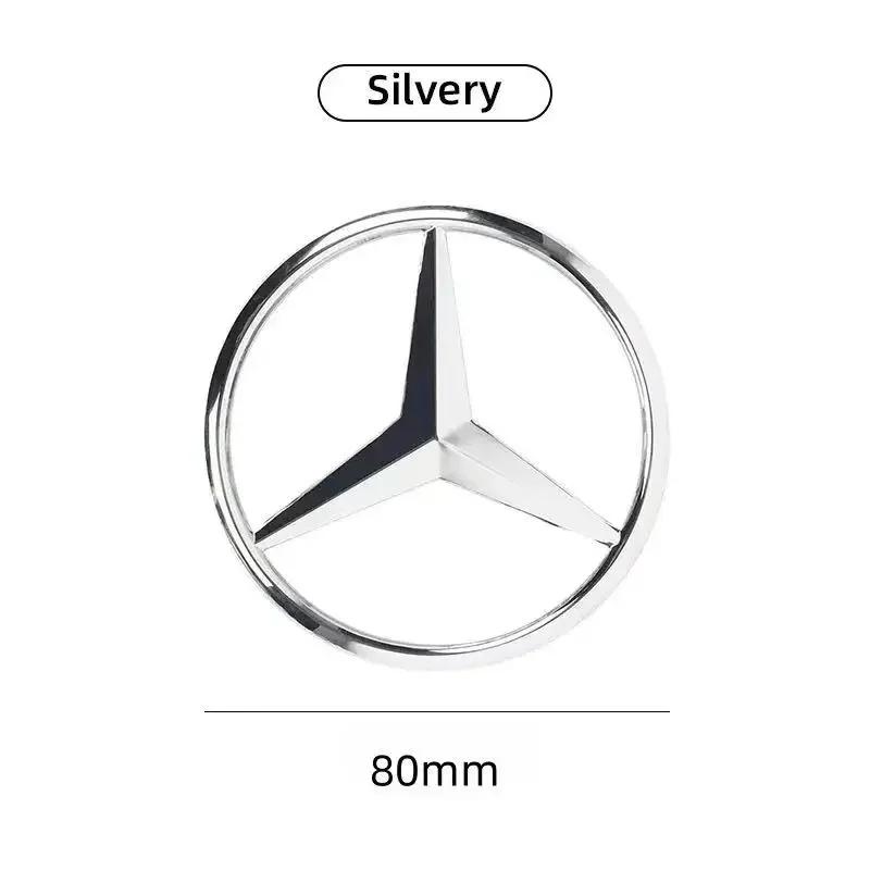 

Car Sticker 8cm ABS Car Rear Decal Trunk Emblem Sticker for Mercedes Benz W204 New GLS SLK CLASS CLS500 CLS400 CLS550 CLS350 CLS срібний