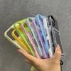 Wrist Strap Card Slot Po Clip Soft Shockproof Case For iPhone 17 16 15 14 Plus 13 12 Pro Max 11 Candy Color Lanyard Cover