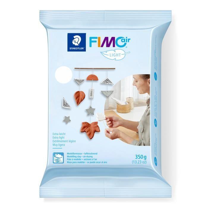Pâte à modeler - FIMO - FIMOair light - Blanc - Extra légère autodurcissante - 350g