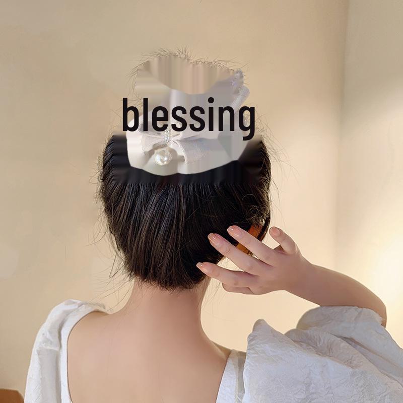 Exquisite Bow Hair Accessories: Elegant Large Hair Clip for Women