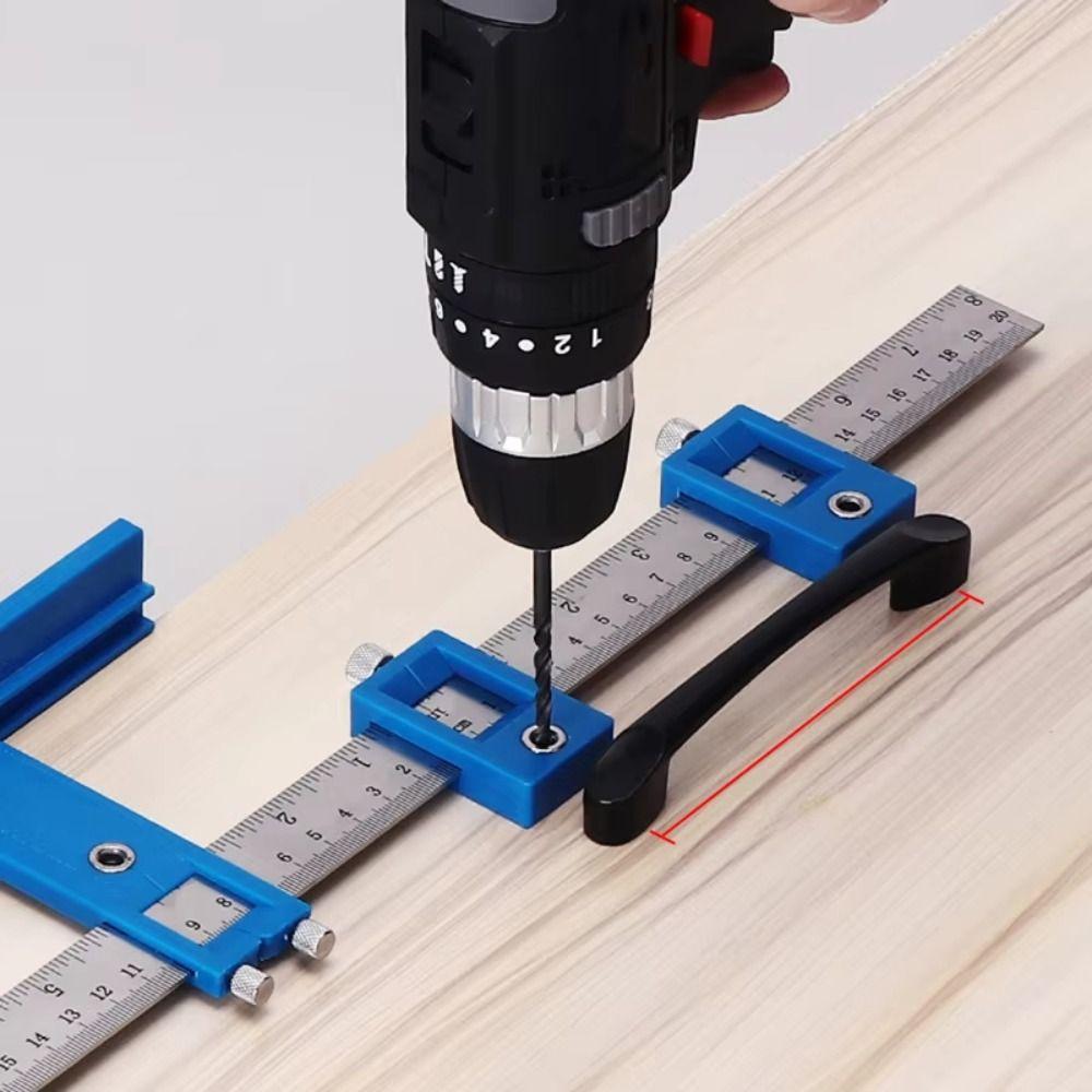 Hardness Punch Locator Corrosion Resistant Hole Punch Jig Upgrade Drill Guide  Ruler