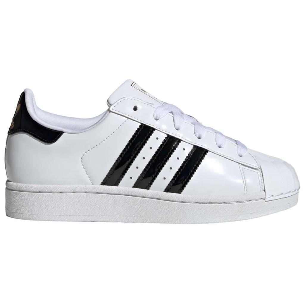 Adidas  Superstar 2 Cloud White Core Black Women Sneakers Gold-Metallic JS4010