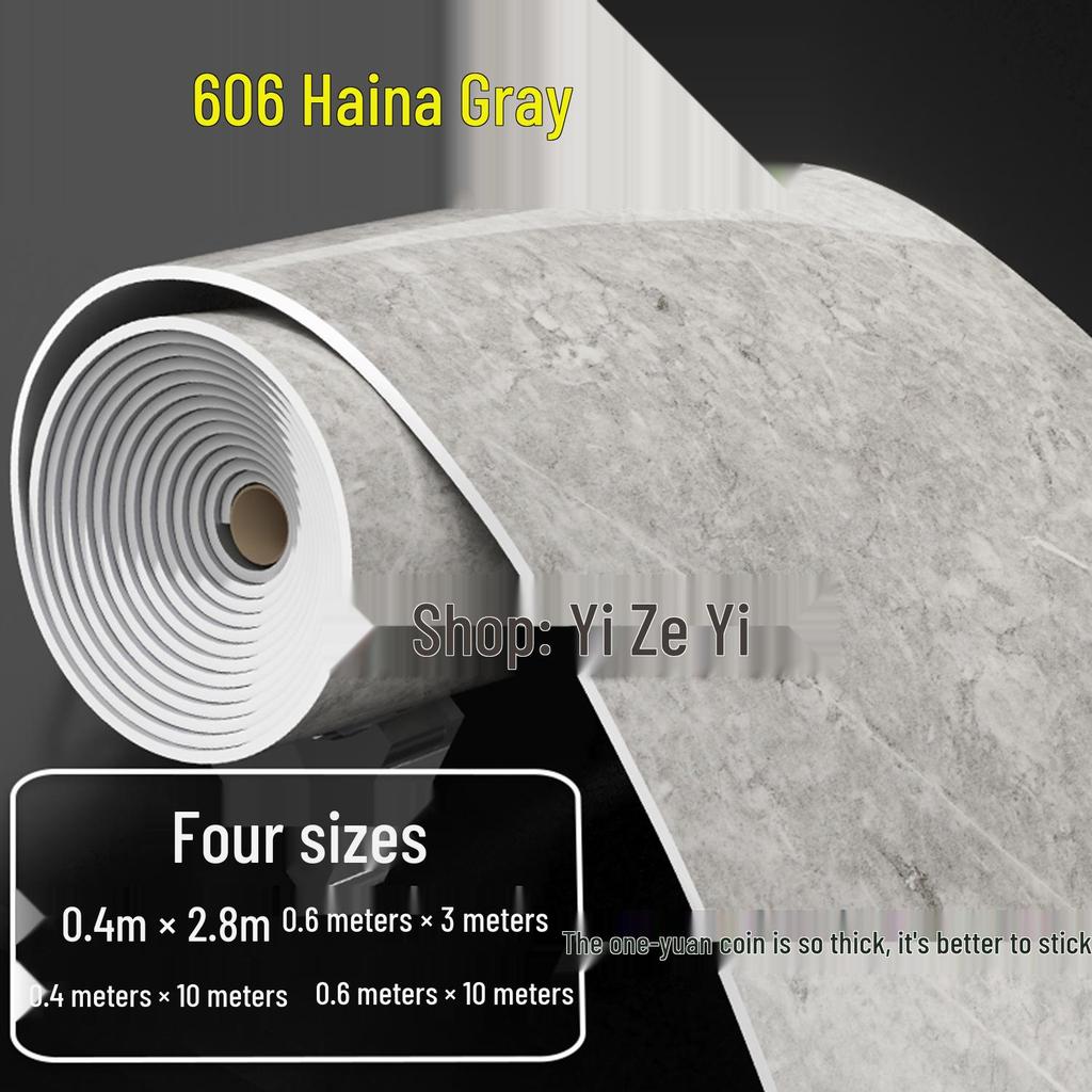 Self-Adhesive Waterproof Marble-Look Wall Panels - Imitation Tile Wallpaper for TV Backgrounds