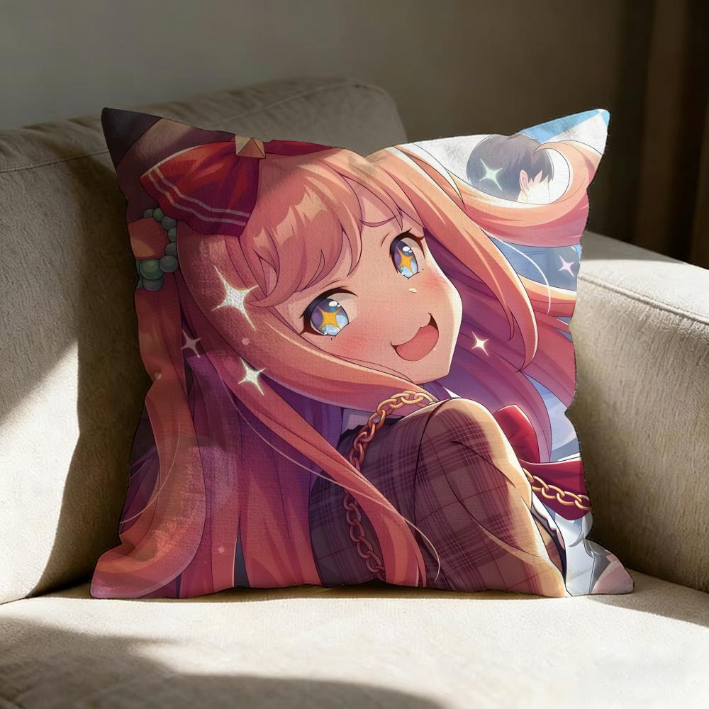 Uma Musume Agnes Digital Pillow Case Pillowcase Doublesided Printed Sofa Cushion Bedroom Headboard Pillow