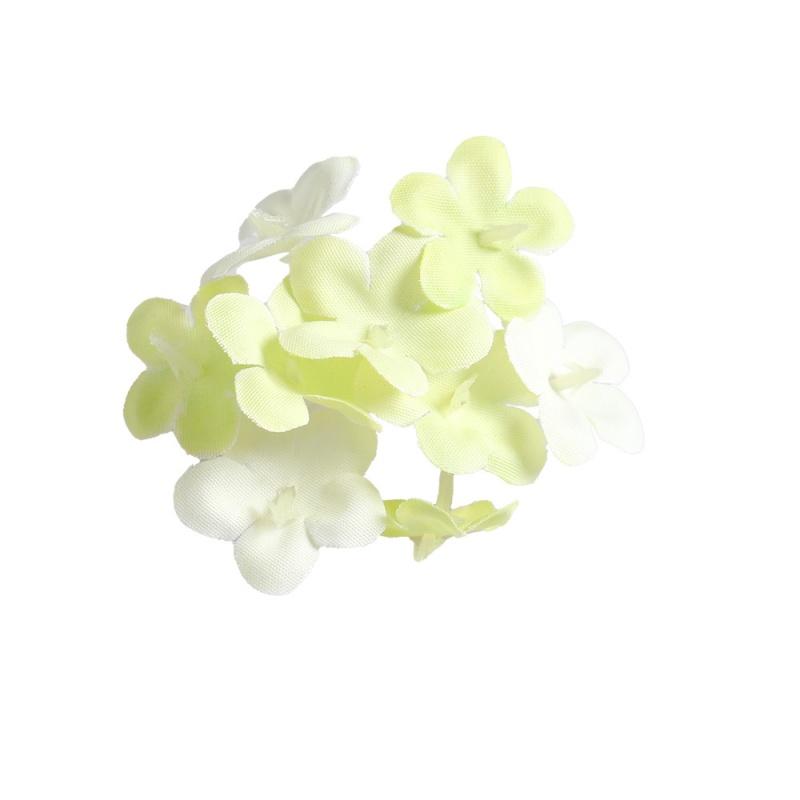 4cm 20Pcs Daisy Flower Heads Silk Hydrangea Artificial Flowers for Wedding Home Decoration DIY Christmas Wreath Gifts Accessory