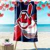 Asciugamano da Spiaggia Cleveland Indians, Asciugamano Grande Morbido ad Asciugatura Rapida per Spiaggia Campeggio Nuoto