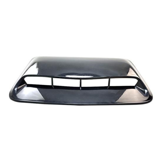 Car Hood Scoop Sticker ABS Fake Air Vent for Exterior Decoration Universal Fit Sporty