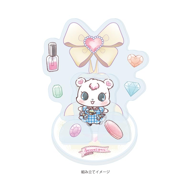 Jewelpet 10 Labra Kunst Acryl-Ständerplatte [Graph-Illustration]