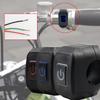 Motorcycle Switch with LED Light Momentry Buttton Handlebar Mount Headlight Horn Control Waterproof Modified Switch Moto Parts