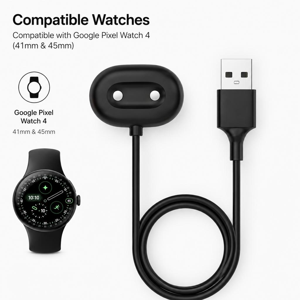 Încărcător Magnetic Pentru Google Pixel Watch 4 Cablu de Încărcare Rapidă Dock de Încărcare pentru Ceas Inteligent USB/Tip C