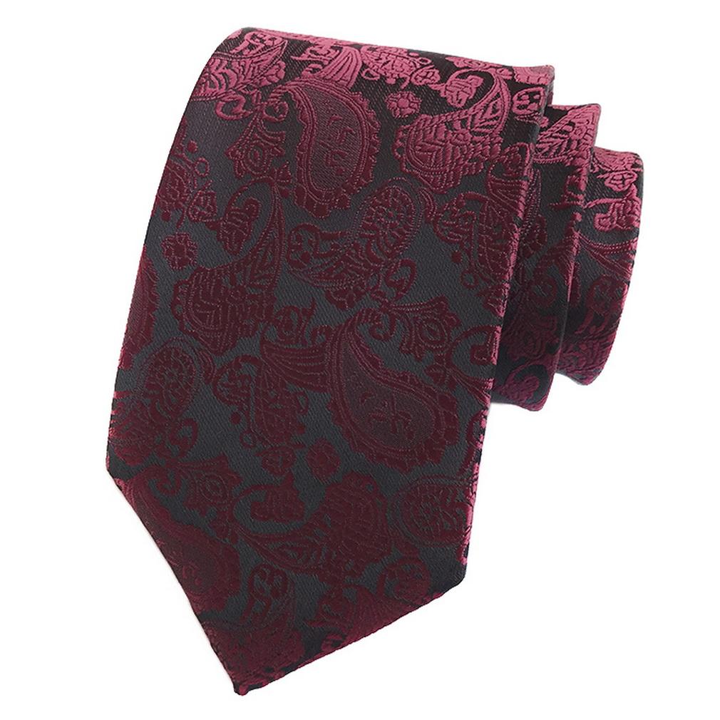 Men Flower Adjustable Neck Tie Business Wedding Suit Necktie