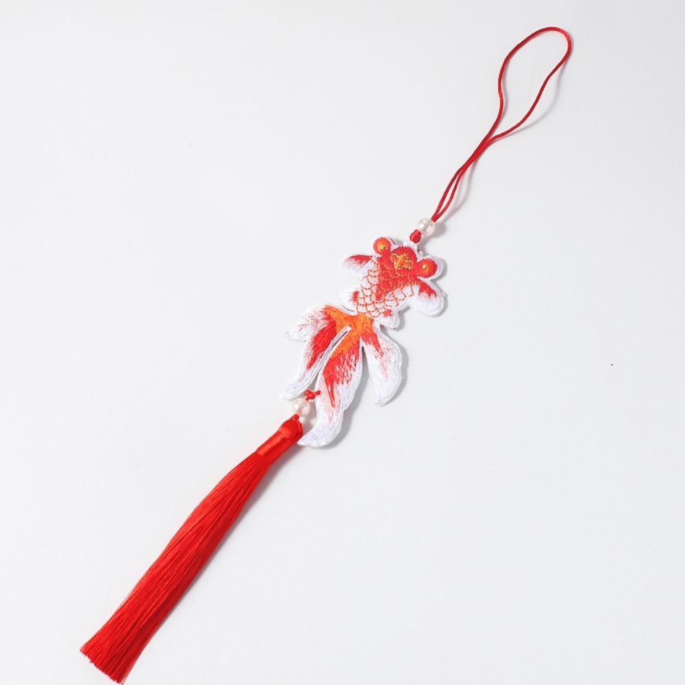 Ancient Style Hanging Koi Fish Pendant Chinese Tassels Ornaments  Spring Festival Celebration