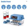 Incubatrice Elettrica Intelligente Doppia Potenza Rotazione Automatica delle Uova Incubatrice per Uova di Gallina, Anatra, Oca, Piccione, Pavone e Pappagallo