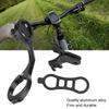 Aluminum Alloy Bicycle Computer Torch Action Camera Extension Mount(Black, for Garmin IGPS)