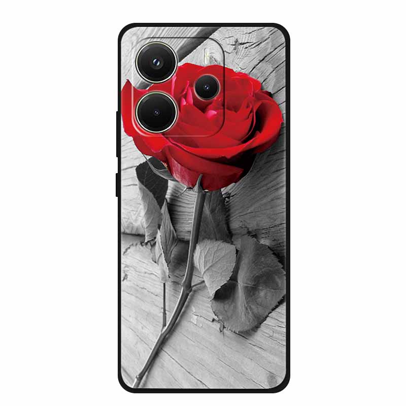 Für Xiaomi Redmi Note 14 4G Global Hülle Luxus TPU Weiches Silikon Cover Handyhüllen für 24117RN76G Schutz Neu Bumper Funda