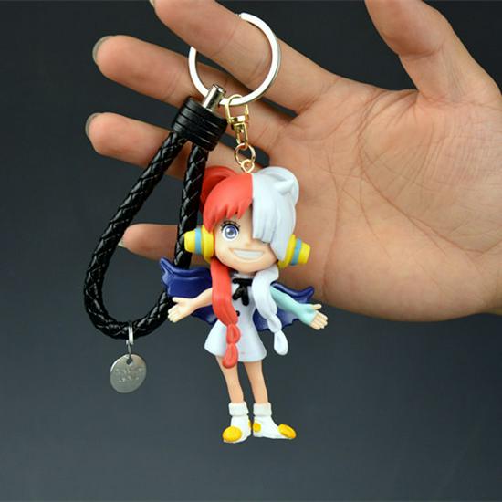 Piraten Schlüsselanhänger Geschenk: Blind Box Anime-Figuren - Monkey D. Luffy, Zoro, Chopper, Ace