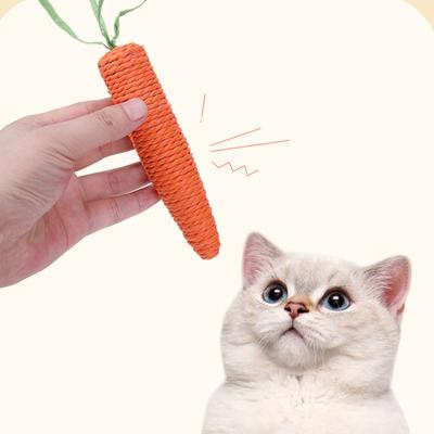 Toys for Self,Entertainment, Interactive Teaser Sticks with Sound, Wear,Resistant and ,Resistant Paper Rope, Teeth Grinding and Scratching