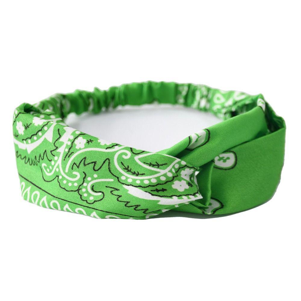 Cashew Print Cashew Nut Print Headband Boho Bandanas Elastic Headband  Dance