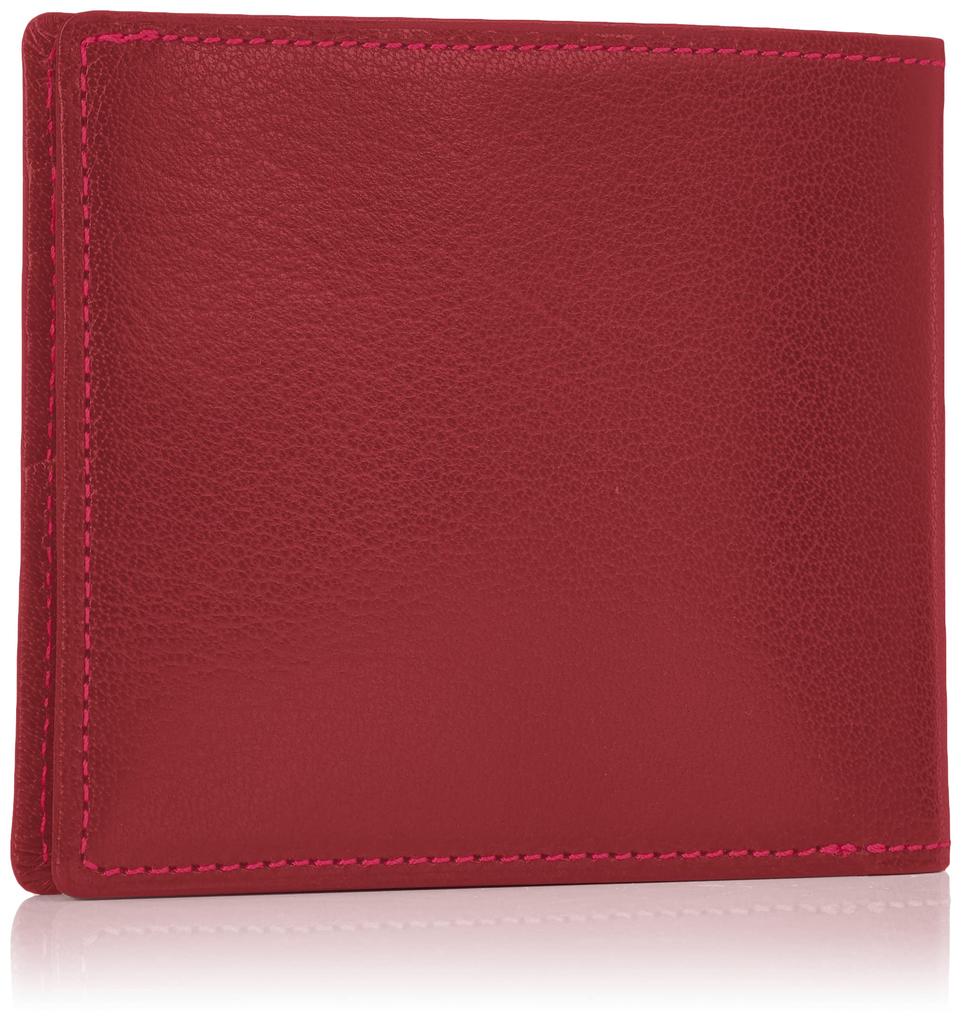 Bifold Wallet Buffalo Leather NH0811 Wine 71711 [Kitamura] Men's [Red]