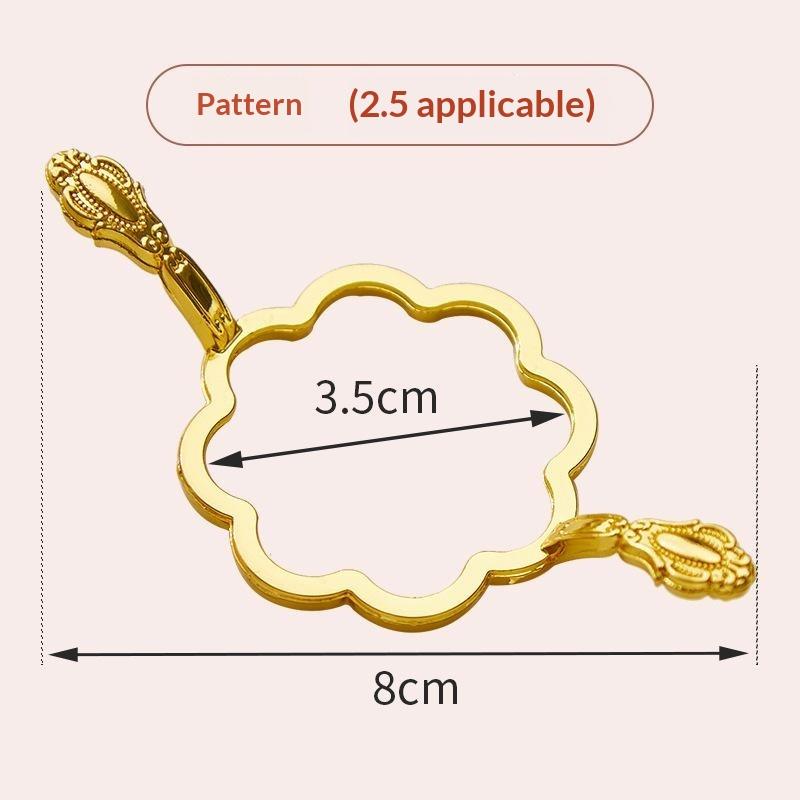 Metal Wax Seal Mold Lightweight Portable 1 Inch for 1 Inch Wax Seal Stamp Travel DIY Craft Gift Making On The Go