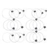 3 Set of Classical Guitar Strings Replacement Stable Pitch Nylon Silver Plated AccessoriesNX35